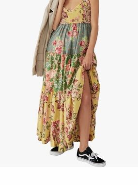 Free People | Dresses | Free People Dahlia Embroidered Maxi Dress | Poshmark
